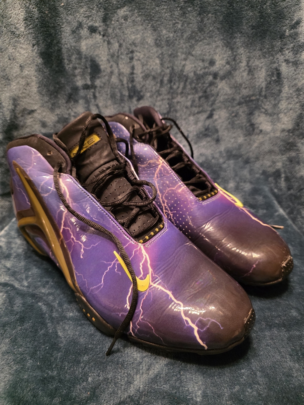 Nike Men’s KD Super Hero Pack Purple Lightning Basketball Shoes